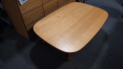 ●動作OK 楕円形 こたつ 薄型ヒーター 取扱説明書つき 無印良品