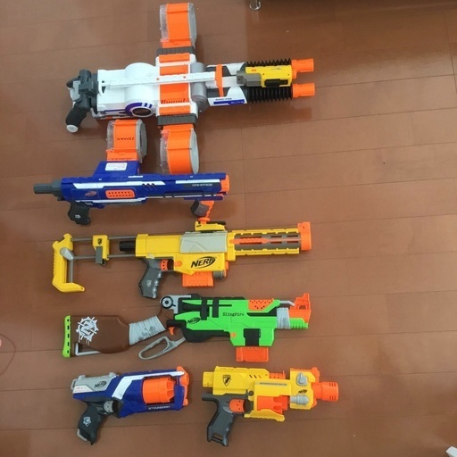 ナーフ銃 NERF ナーフ 6丁 ナーフスポンジ弾 carmenrios.com