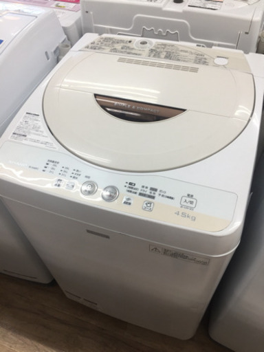 安心の半年間返金保証！SHARPのES-G45PC　全自動洗濯機です！