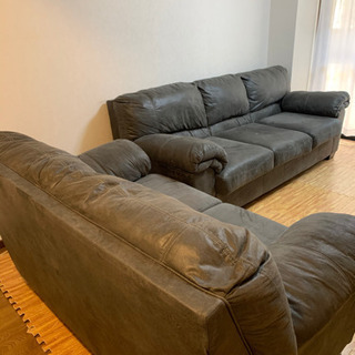 【送料無料】ソファ　3人掛けと2人掛けのセット