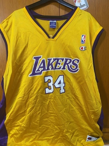 Lakersのゲームシャツです！