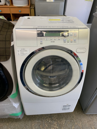 AQUA/アクア　ドラム式洗濯乾燥機　9.0kg トリプルアタック洗浄\u0026オゾンすすぎ AQW-DJ6000