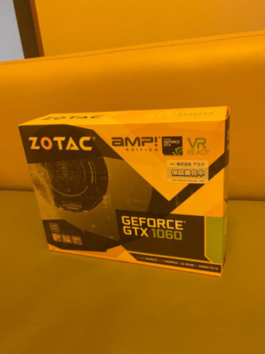 PCパーツ ZOTAC GEFORCE GTX1060 6GB