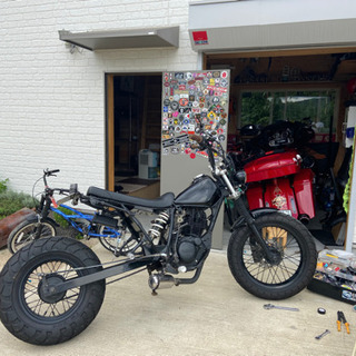 TW200  ロンスイ30センチ　　スカチューン