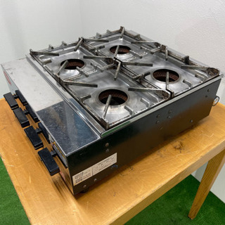 オザキ/OZAKI 業務用 卓上型 ガスコンロ 4口式 都市ガス 2018年製 OZK4III