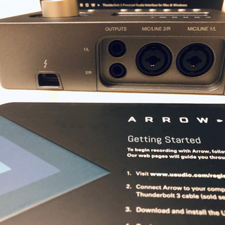 【値下げ中】universal audio arrow 超美品