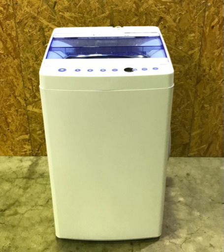 2019年式 ハイアール 洗濯機 JW-C55FK(W)　ホワイト　洗濯容量：5.5kg
