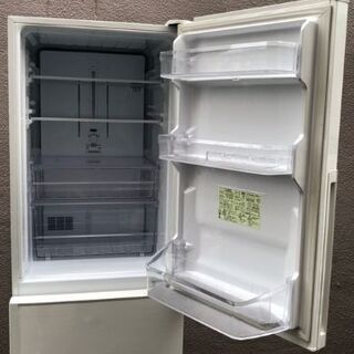 ㊸【6ヶ月保証付】シャープ 271L 2ドア冷蔵庫 SJ-PD27C ホワイト【PayPay使えます】