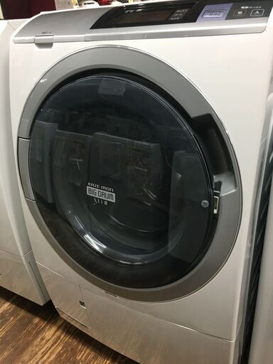 H028　HITACHI 洗濯容量10.0kgドラム式洗濯機　BD-ST9700