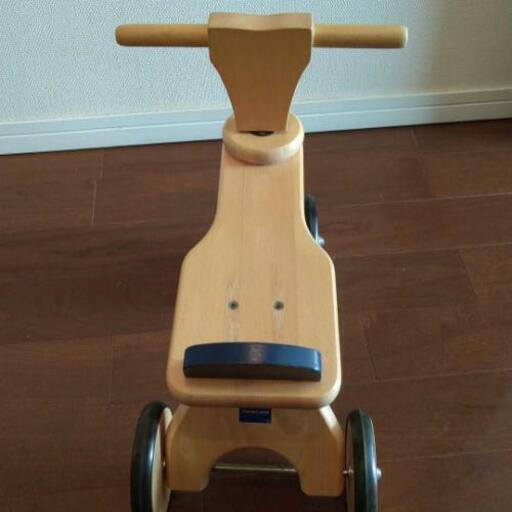 ボーネルンド はじめての木製バイク三輪車室内用 わこわこ 池下の三輪車の中古あげます 譲ります ジモティーで不用品の処分