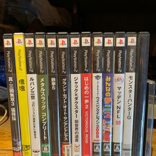 PS2のソフト14本まとめて販売！