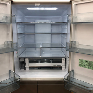 1年保証付き！HITACHI 6ドア冷蔵庫