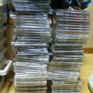 【ネット決済】CDケースのみ　90枚　処分品