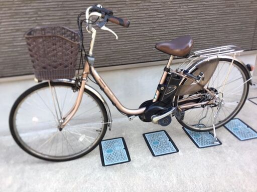 大容量8AhPanasonic　電動自転車　ビビDX　26インチ　電動自転車　電動アシスト自転車　121ｒ②