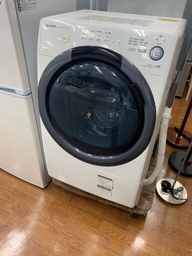 シャープ　ドラム式洗濯乾燥機　ES-S70D-WL　7.0kg　3.0kg  2020年製