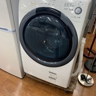 【ネット決済】シャープ　ドラム式洗濯乾燥機　ES-S70D-WL...