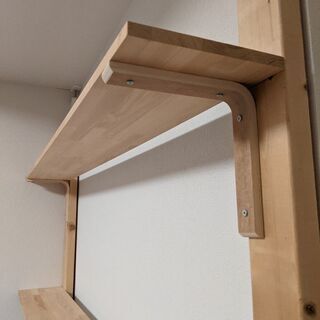 木製シェルフ　DIYパーツ　ツーバイフォー＆ラブリコ