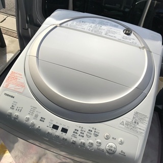 【ネット決済・配送可】ネット決算不可。2017年製東芝洗濯乾燥機...