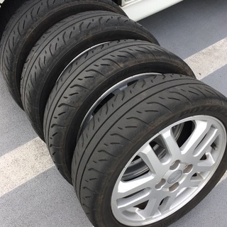 BS，ポテンザ・RE-71R 』15インチ，ダイハツ純正アルミホイール，中古 
