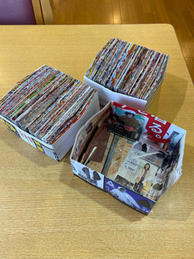 チラシで作ったゴミ箱 いまりん 朝潮橋の掃除用具 ゴミ袋 の中古あげます 譲ります ジモティーで不用品の処分 チラシで作ったゴミ箱 いまりん 朝潮橋の掃除用具 ゴミ袋 の中古あげます 譲ります ジモティーで不用品の処分