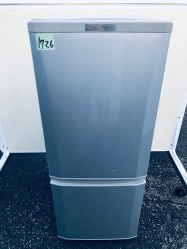 ✨高年式✨1726番 三菱✨ノンフロン冷凍冷蔵庫✨MR-P15Z-S1‼️