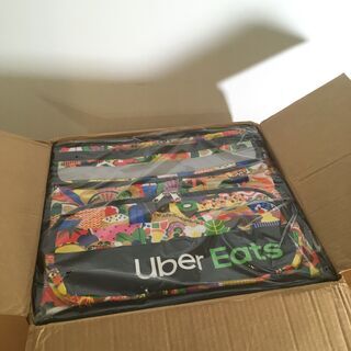 送料無料 新品未使用ウーバーイーツ バッグ ウバック UberEats 海外限定 アーティストバッグ リュック