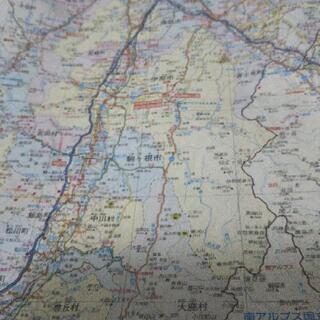 道路地図 長野県