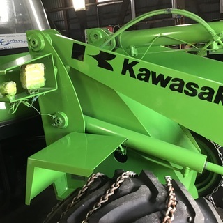 売ります。三菱　ws410 III型　Kawasaki仕様ライムグリーン