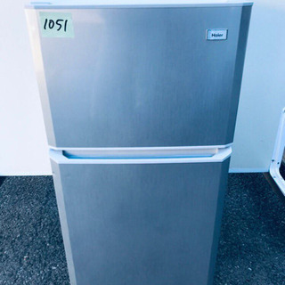 ③1051番 Haier✨冷凍冷蔵庫✨JR-N106E‼️の画像