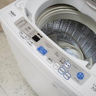 AQUA 洗濯機7kg AQW-P70C(W) 2014年製 □配送・設置可□2014年製 AQUA アクア 7.0kg 全自動洗濯機 AQW-P70C(W