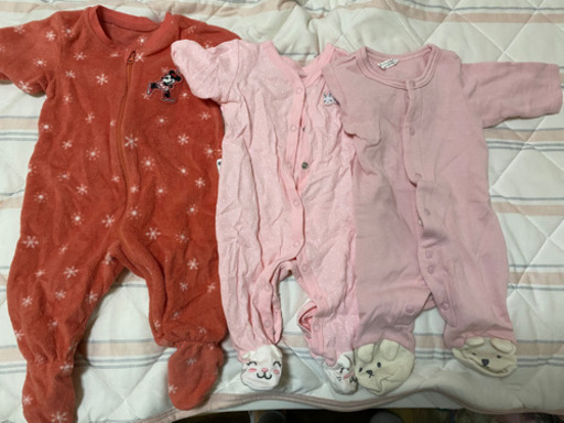 女の子 ロンパース 60 70サイズ16点まとめ売り ベビー服 パジャマ ゆうき 宇野気のベビー用品 ベビー服 の中古あげます 譲ります ジモティーで不用品の処分