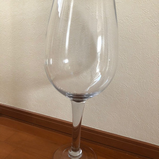 【ネット決済】オブジェ用ワイングラス型　ガラス　花瓶