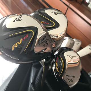 ミズノ（mizuno）RV03 ゴルフクラブ12本&キャディバッグ/ゴルフバッグ