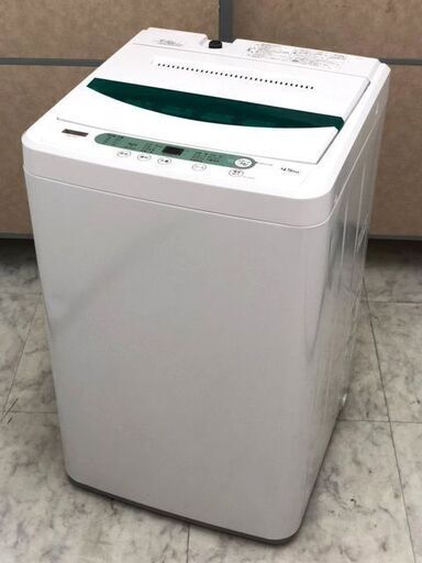 ⑥【6ヶ月保証付】20年製 極美品 ヤマダセレクト 4.5kg 全自動洗濯機 YWMT45G1【PayPay使えます】