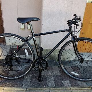 700c クロスバイク 7speed/ブラック