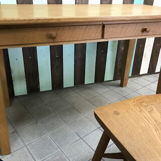 □ioy1133□UNOH□デスク＆チェア□机/学習机/椅子/木製/シェーカー家具□ - 学習机