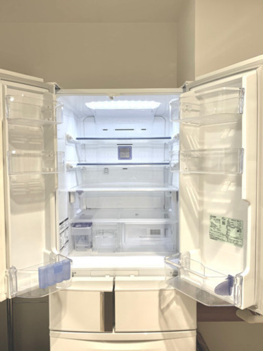 保証あり！︎美品︎ MITSUBISHI製氷機付きノンフロン冷凍冷蔵庫6ドアMR 