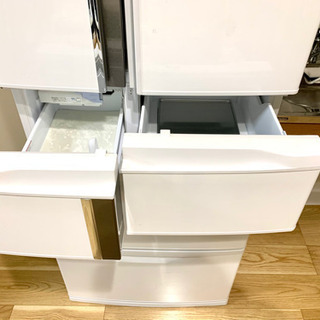 保証あり！⭐︎美品⭐︎ MITSUBISHI製氷機付きノンフロン冷凍冷蔵庫6ドアMR-R47Y-W 保証あり！⭐︎美品⭐︎ MITSUBISHI製氷機付きノンフロン冷凍冷蔵庫6