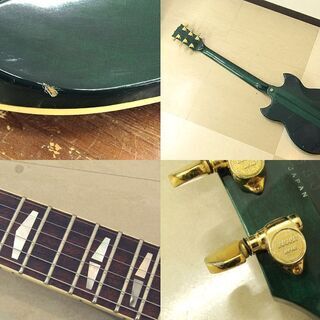 YAMAHA ヤマハ SG-1500 1982年製 エレキギター ジェイドグリーン 希少カラー 中古品 動作確認済み