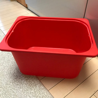 IKEA イケア　トロファスト　カラーボックス　赤