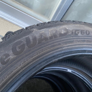ヨコハマiG60 バリ山スタッドレス225/50R18 4本アルファードヴェルファイア235/50R18の流用に