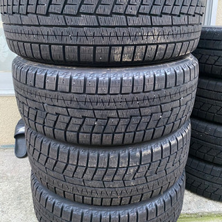 ヨコハマiG60 バリ山スタッドレス225/50R18 4本アルファードヴェルファイア235/50R18の流用に