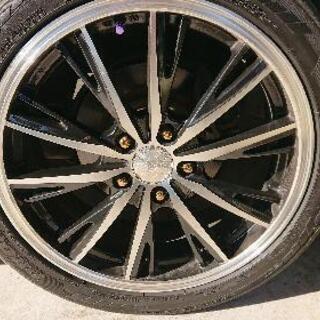 【３日間限定値下げ】Produced by AI 18インチアルミ&タイヤセット