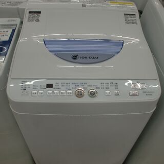 クリーニング済】シャープ 洗濯乾燥機 「ES-TG55L-A」（2013年製）
