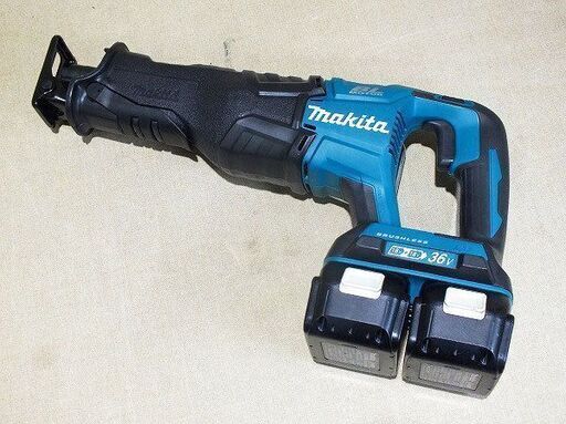 【苫小牧バナナ】メンテナンス済み！ マキタ/makita 36V(18V×2) 充電式 レシプロソー JR360DPG2 6.0Ahバッテリー付属♪