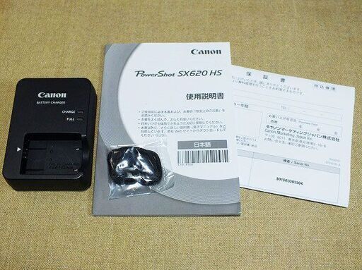 【苫小牧バナナ】美品☆Canon/キャノン コンパクトデジタルカメラ PowerShot SX620 HS ブラック Wi-Fi 保証書あり おすすめ♪