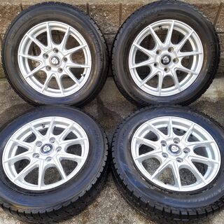 アルミ付スタッドレス4本 195/65R15 すぐにご使用頂けます！ allrisk