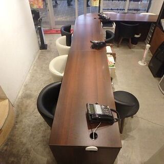 L字ローカウンター　椅子セット　