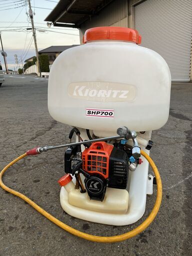 整備済　水圧の強い 共立 15L 背負い動噴 SHP700 現品確認 手渡しOK 初期不良対応OK