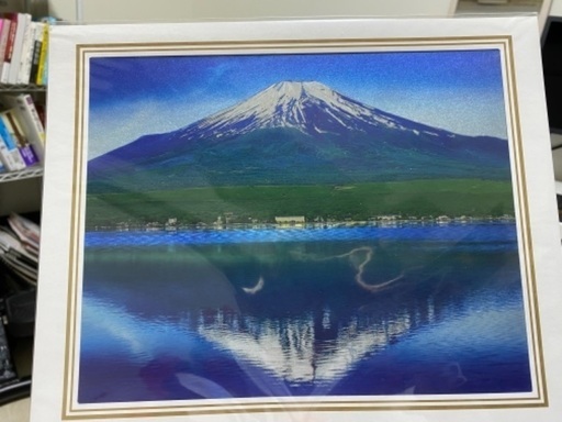 限定品 富士山 絵画 とむしょ 栄町のインテリア雑貨 小物 置物 オブジェ の中古あげます 譲ります ジモティーで不用品の処分